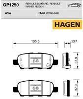 Sangsin GP1250 Scheibenbremsbeläge hinten eingestellt GP1250: Kaufen Sie zu einem guten Preis in Polen bei 2407.PL!