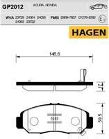 Sangsin GP2012 Front disc brake pads, set GP2012: Buy near me in Poland at 2407.PL - Good price!