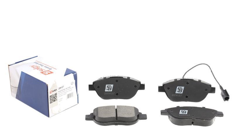 Solgy 209127 Front disc brake pads, set 209127: Buy near me in Poland at 2407.PL - Good price!