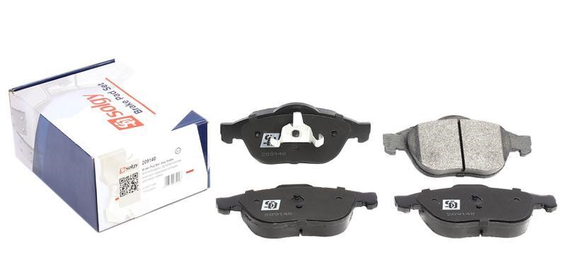 Solgy 209140 Front disc brake pads, set 209140: Buy near me in Poland at 2407.PL - Good price!