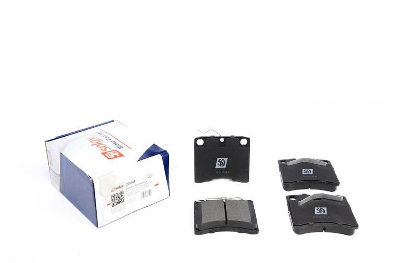 Solgy 209144 Front disc brake pads, set 209144: Buy near me in Poland at 2407.PL - Good price!