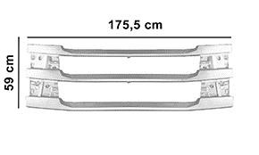 Poliplast 200.15857D Kratka zderzaka 20015857D: Dobra cena w Polsce na 2407.PL - Kup Teraz!