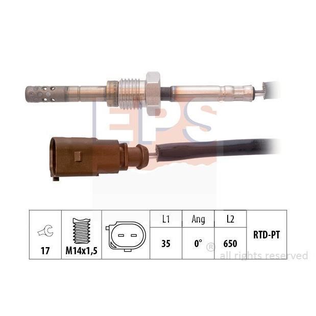 Eps 1.220.065 Exhaust gas temperature sensor 1220065: Buy near me in Poland at 2407.PL - Good price!