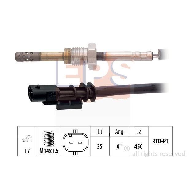 Eps 1.220.203 Exhaust gas temperature sensor 1220203: Buy near me in Poland at 2407.PL - Good price!