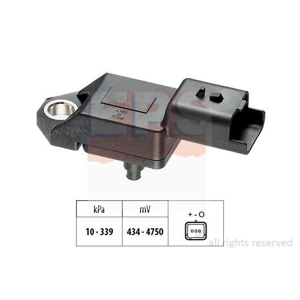 Eps 1.993.398 Intake manifold pressure sensor 1993398: Buy near me in Poland at 2407.PL - Good price!