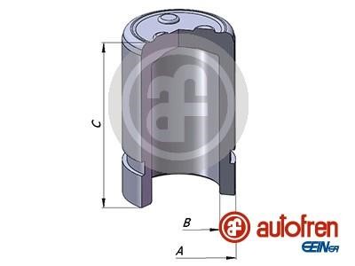 Autofren D025664 Rear brake caliper piston D025664: Buy near me in Poland at 2407.PL - Good price!