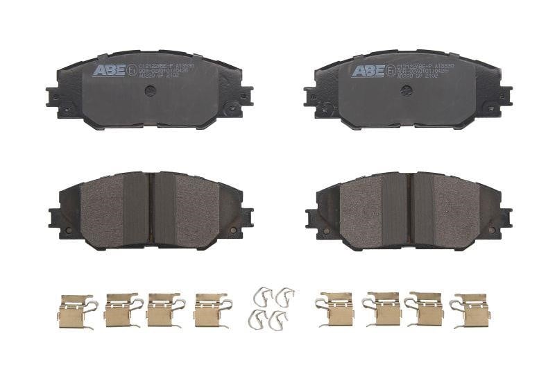 ABE C12122ABE-P Front disc brake pads, set C12122ABEP: Buy near me in Poland at 2407.PL - Good price!