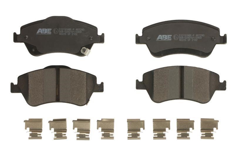 ABE C12131ABE-P Front disc brake pads, set C12131ABEP: Buy near me in Poland at 2407.PL - Good price!