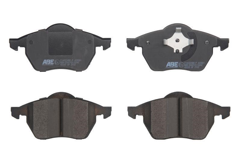 ABE C1A022ABE-P Front disc brake pads, set C1A022ABEP: Buy near me in Poland at 2407.PL - Good price!