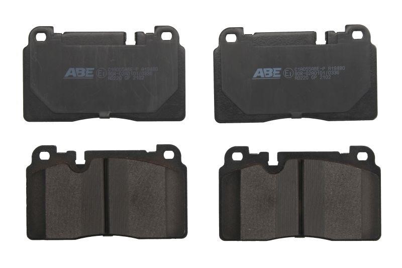 ABE C1A055ABE-P Front disc brake pads, set C1A055ABEP: Buy near me in Poland at 2407.PL - Good price!