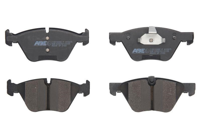 ABE C1B016ABE-P Front disc brake pads, set C1B016ABEP: Buy near me in Poland at 2407.PL - Good price!