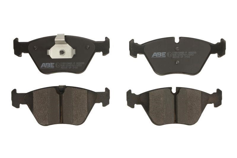 ABE C1B019ABE-P Front disc brake pads, set C1B019ABEP: Buy near me in Poland at 2407.PL - Good price!