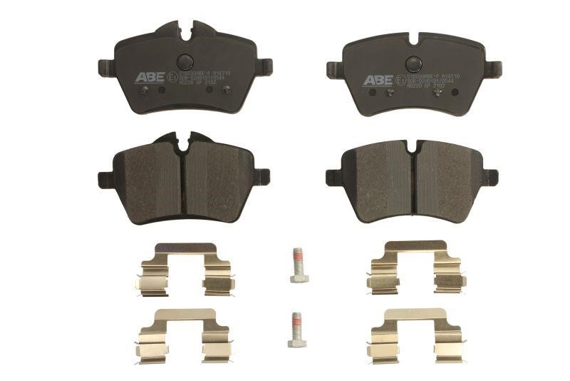 ABE C1B033ABE-P Front disc brake pads, set C1B033ABEP: Buy near me in Poland at 2407.PL - Good price!