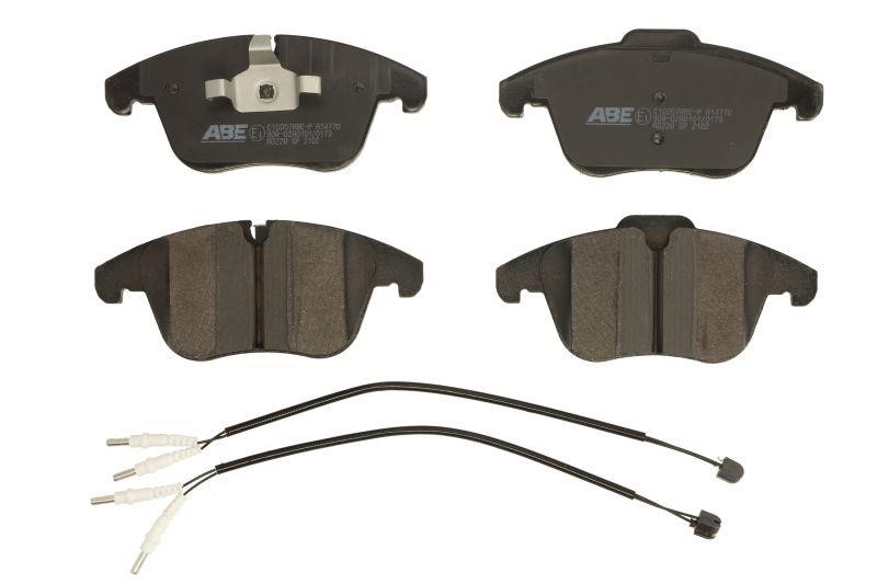 ABE C1C057ABE-P Front disc brake pads, set C1C057ABEP: Buy near me in Poland at 2407.PL - Good price!