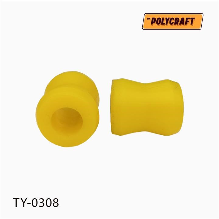 POLYCRAFT TY-0308 Rear shock absorber polyurethane sleeve TY0308: Buy near me in Poland at 2407.PL - Good price!
