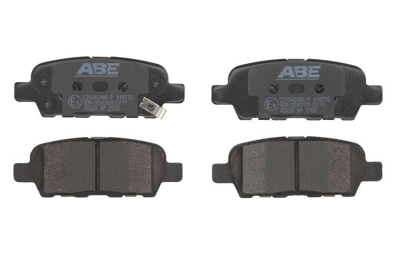 ABE C21042ABE-P Тормозные колодки дисковые задние, комплект C21042ABEP: Отличная цена - Купить в Польше на 2407.PL!