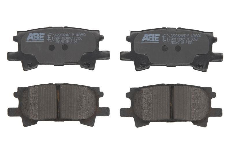 ABE C22032ABE-P Тормозные колодки дисковые задние, комплект C22032ABEP: Купить в Польше - Отличная цена на 2407.PL!