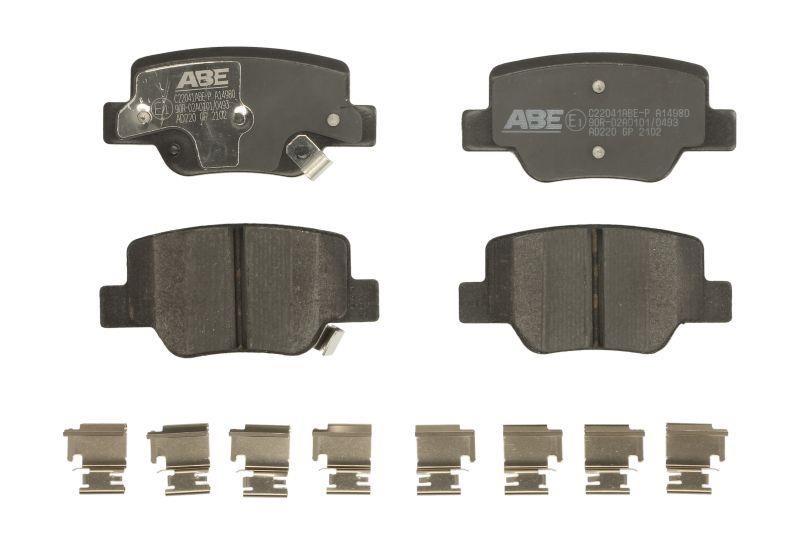 ABE C22041ABE-P Тормозные колодки дисковые задние, комплект C22041ABEP: Отличная цена - Купить в Польше на 2407.PL!
