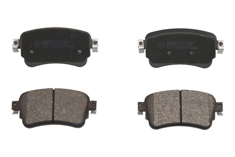 ABE C2C017ABE Rear disc brake pads, set C2C017ABE: Buy near me in Poland at 2407.PL - Good price!