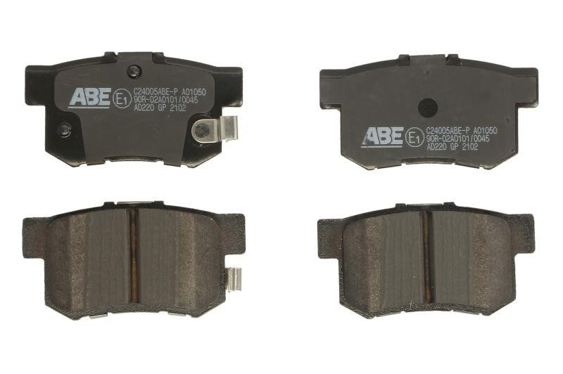 ABE C24005ABE-P Тормозные колодки дисковые задние, комплект C24005ABEP: Отличная цена - Купить в Польше на 2407.PL!
