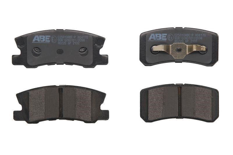 ABE C25010ABE-P Тормозные колодки дисковые задние, комплект C25010ABEP: Отличная цена - Купить в Польше на 2407.PL!