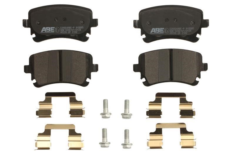 ABE C2A004ABE-P Rear disc brake pads, set C2A004ABEP: Buy near me in Poland at 2407.PL - Good price!