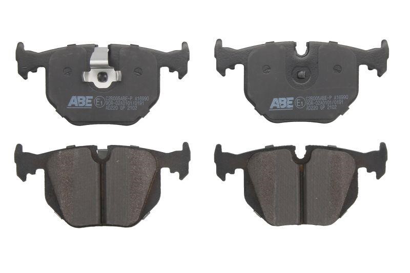 ABE C2B005ABE-P Rear disc brake pads, set C2B005ABEP: Buy near me in Poland at 2407.PL - Good price!