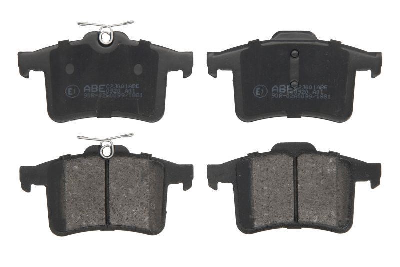 ABE C2J001ABE Rear disc brake pads, set C2J001ABE: Buy near me in Poland at 2407.PL - Good price!