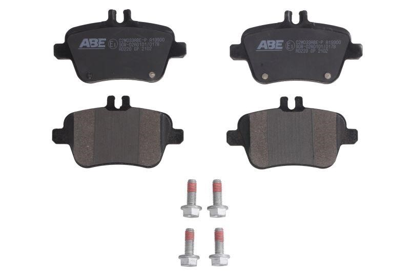 ABE C2M033ABE-P Rear disc brake pads, set C2M033ABEP: Buy near me in Poland at 2407.PL - Good price!