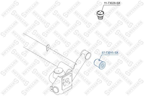 Stellox 87-73015-SX Silent block rear lever 8773015SX: Buy near me in Poland at 2407.PL - Good price!