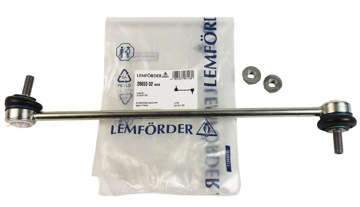 Front stabilizer bar Lemforder 26653 02