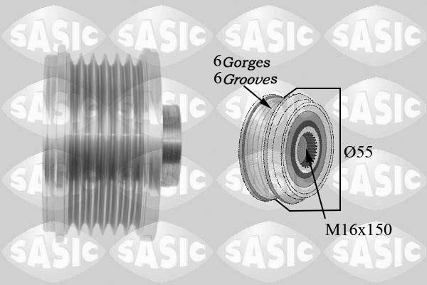 Sasic 1674007 Belt pulley generator 1674007: Buy near me in Poland at 2407.PL - Good price!