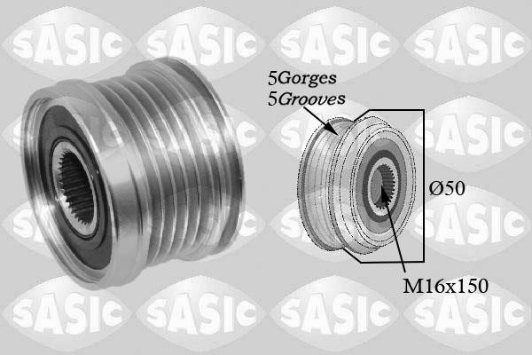 Sasic 1676015 Belt pulley generator 1676015: Buy near me at 2407.PL in Poland at an Affordable price!