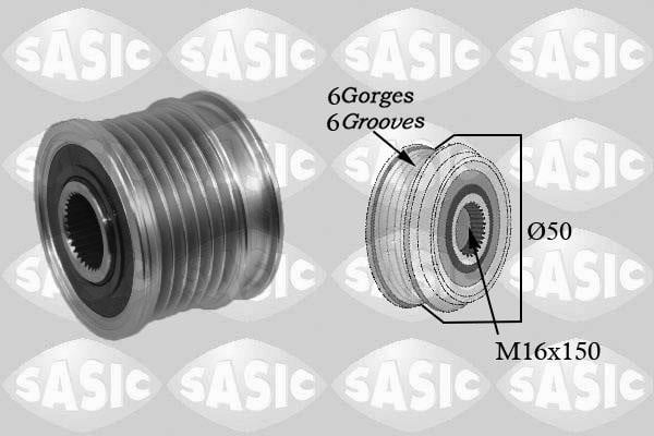 Sasic 1676021 Belt pulley generator 1676021: Buy near me in Poland at 2407.PL - Good price!