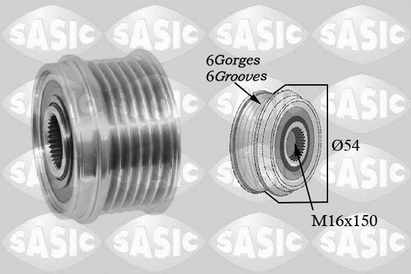 Sasic 1676029 Belt pulley generator 1676029: Buy near me in Poland at 2407.PL - Good price!