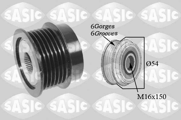 Sasic 1676030 Belt pulley generator 1676030: Buy near me in Poland at 2407.PL - Good price!