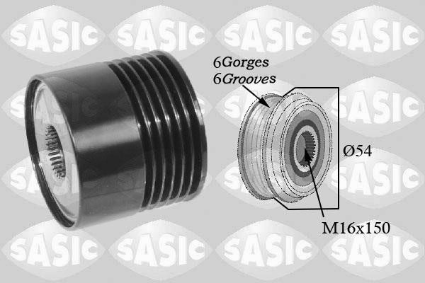 Sasic 1676032 Belt pulley generator 1676032: Buy near me in Poland at 2407.PL - Good price!