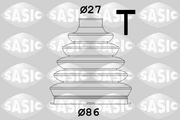 Sasic 1906070 Outer drive shaft boot, kit 1906070: Buy near me in Poland at 2407.PL - Good price!