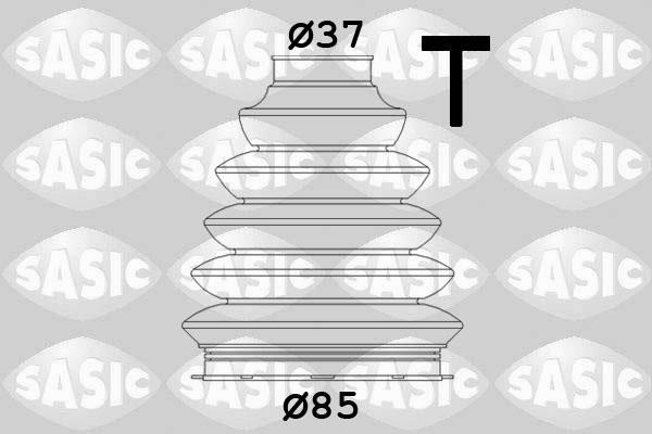 Sasic 1906073 Outer drive shaft boot, kit 1906073: Buy near me in Poland at 2407.PL - Good price!