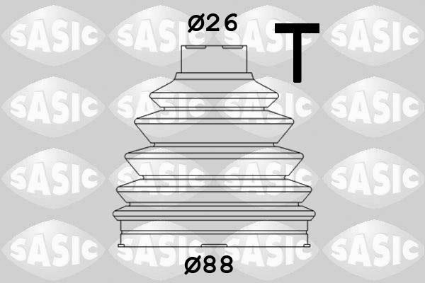 Sasic 1906074 Outer drive shaft boot, kit 1906074: Buy near me in Poland at 2407.PL - Good price!
