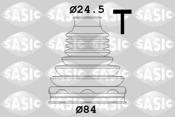 Sasic 1906077 Пыльник приводного вала внутренний, комплект 1906077: Отличная цена - Купить в Польше на 2407.PL!