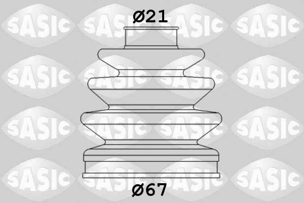 Sasic 1906081 Outer drive shaft boot, kit 1906081: Buy near me in Poland at 2407.PL - Good price!