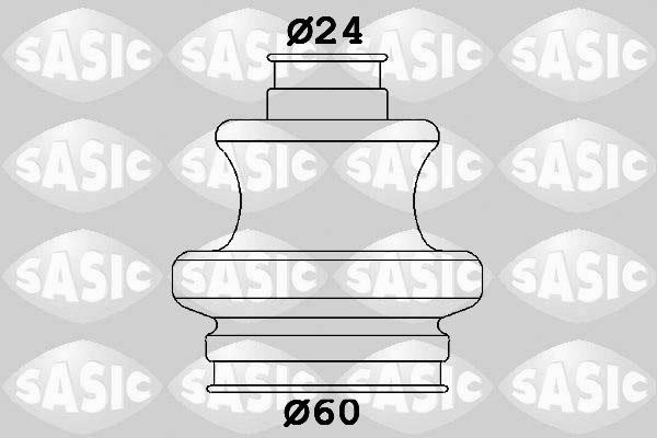 Sasic 1906138 Bellow set, drive shaft 1906138: Buy near me in Poland at 2407.PL - Good price!