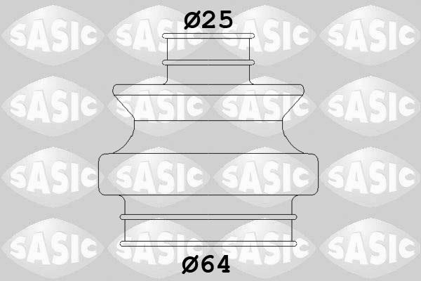 Sasic 1906141 Пыльник приводного вала внутренний, комплект 1906141: Отличная цена - Купить в Польше на 2407.PL!
