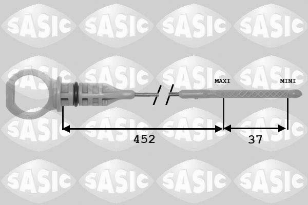 Sasic 1940001 ROD ASSY-OIL LEVEL GAUGE 1940001: Buy near me in Poland at 2407.PL - Good price!