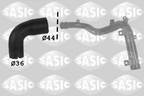 Sasic 3336105 Charger Air Hose 3336105: Buy near me in Poland at 2407.PL - Good price!