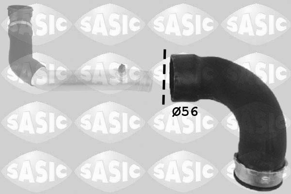 Sasic 3336123 Патрубок турбокомпрессора 3336123: Отличная цена - Купить в Польше на 2407.PL!