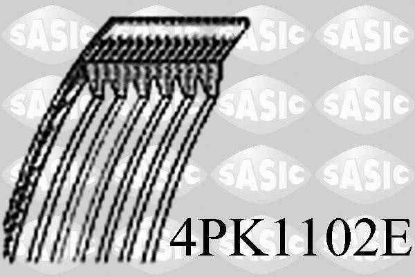 Sasic 4PK1102E Ремень поликлиновый 4PK1102E: Отличная цена - Купить в Польше на 2407.PL!