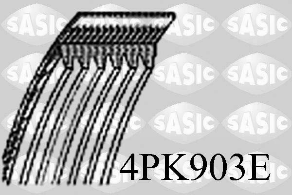 Sasic 4PK903E Pasek klinowy wielorowkowy 4PK903E: Dobra cena w Polsce na 2407.PL - Kup Teraz!