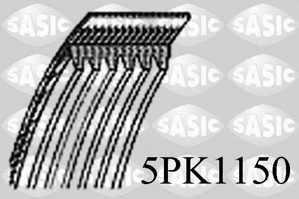 Sasic 5PK1150 V-Ribbed Belt 5PK1150: Buy near me in Poland at 2407.PL - Good price!